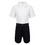 TOPTIE Personalized Toddler School Shorts Boys Uniform Pull On Shorts