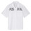 TOPTIE Add Your Logo Staff Black Work Shirt Custom Uniform -- Heat Transfer Logo Front and Back