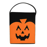 Muka Halloween Trick-or-Treat Candy Bag, Reusable Party Supplies Carrying Bag