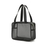 Muka Cuboid Mesh Tote Bag, Shower Caddy Toiletry Storage Bag