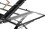 Studio Designs 10097 Futura Craft and Drawing Station with Tilting Top and Folding Shelf in Black/Clear Glass