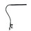 Studio Designs 12013 Metal LED Bar Clamp Lamp with Flexible Neck for Drafting Tables in Black