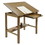 Studio Designs 13254 Americana II Wood Drafting Desk with 42" x 30" Adjustable Top in Light Oak