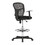 Studio Designs 18620 Riviera Height Adjustable Drafting Chair with Arms in Black