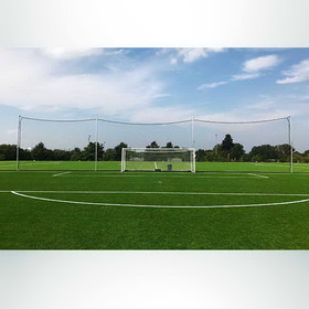 Keeper Goals Premium 20' Backstop Netting System (4" mesh net, 4" posts)