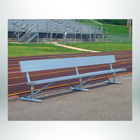 Keeper Goals Portable Team Bench With Galvanized Steel Frame