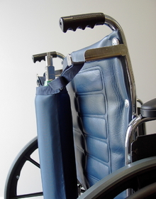 Safe&bull;t mate SM-015 Wheelchair Oxygen Cylinder Pouch Stand-off Brackets