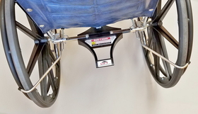 Safe&bull;t mate SM2-3 Wheelchair Anti-rollback Device 16"-20" Wide Wheelchair