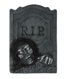 Blank Zombie RIP Tombstone