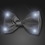 Blank Black Bow Tie With White Led Lights, Price/piece