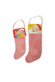 Blank Santa Face Toppers for Red Mesh Stockings 18 Through 24 Inch