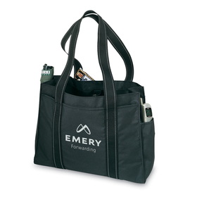 Blank Accent 300D Polyester Tote Bag