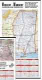 Custom Large State Maps-Year-In-View® Calendar-Mississippi, 20 1/2