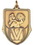 Custom 100 Series Stock Medal (Pom Pom) Gold, Silver, Bronze, Price/piece