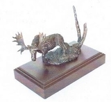 Custom Bull of the Woods Moose Sculpture (6