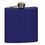 Custom 6oz Stainless Steel Flask - Matte Blue ( screened ), Price/piece