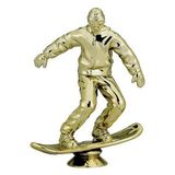 Blank Trophy Figure (Male Snowboarding), 5 1/2