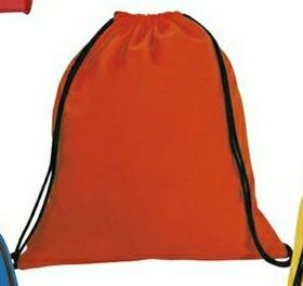 Custom Drawstring Backpack, Screen Printed, Large Main Compartment