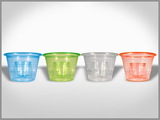 Blank Disposable Plastic Double Shot Glass