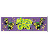 Custom Mardi Gras Sign Banner, 63