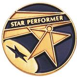 Custom Scholastic School Star Performer Award Pin