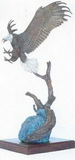 Wind Warrior Eagle Sculpture (34