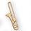 Blank Musical Instrument Pins (Trombone), Price/piece