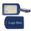Custom PU Leather Luggage Tag, 4 1/8" L x 2 3/4" W, Price/piece