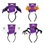 Custom Soft Touch Halloween Boppers, Price/piece