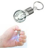Custom LED Bulb Keychain, 2 1/4