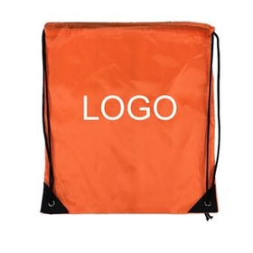 Custom Drawstring Backpack Reinforce Corners, 12" L x 16" W x 0.01" H