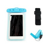 Custom PVC Waterproof Phone Case With Lanyard, 6 7/8