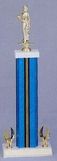 Custom Blue Holographic Rectangular Column 11