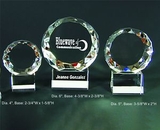 Custom Sphere Awards optical crystal award trophy., 5