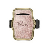 Custom Jog Strap Velvet Neoprene Smartphone/ iPod Holder, 4.75