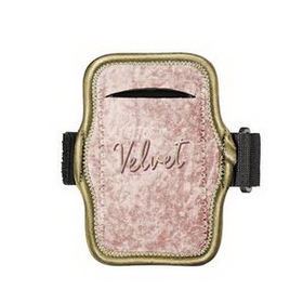 Custom Jog Strap Velvet Neoprene Smartphone/ iPod Holder, 4.75" W x 6" H