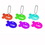 Custom Fish Shape Metal Pet ID Tags Key Chain, 1 1/2" L x 9/10" W, Price/piece