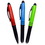 Custom Metal Matte Colored Three-In-One Stylus, Flashlight and Ballpoint Pen, Price/piece