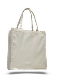 Custom Fancy Shopper Bag (Printed), 15" W x 16" H x 6" D