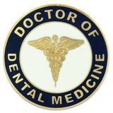 Blank Doctor Of Dental Medicine Pin, 1