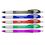 Custom Silhouette Translucent Retractable Ball Point Pen w/ Clear Rubber Grip, Price/piece
