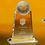 Custom Awards-optical crystal award/trophy 8 inch high, 6" W x 8" H x 3" D, Price/piece