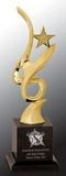 Custom Gold Art Star Award, 3.5