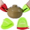 Custom Silicone Heat Resistant Cooking Pinch Mitts, 3 3/8" L x 4 1/8" W x 3 1/4" H, Price/piece