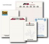 Custom Standard 50 Sheet Scratch Pad - 2 Color (5 3/8