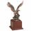 Blank Brass Eagle Trophy w/Walnut Wood Base (13"), Price/piece
