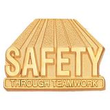 Blank Motivational Lapel Pins (Safety Through Teamwork), 1
