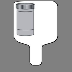 Custom Handheld Fan W/ Medicine Bottle