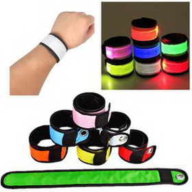 Custom Nylon LED Slap Bracelet, 13 3/4" L x 1 1/2" W