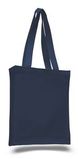 12 Oz. Colored Canvas Book Tote Bag w/ Full Gusset - Blank (10